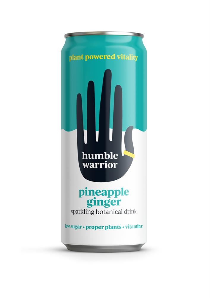 Humble Warrior Pineapple Ginger sparkling 250ml
