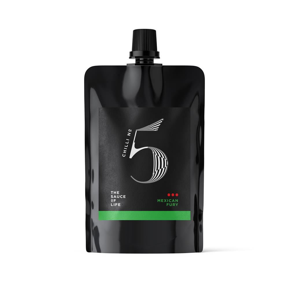 Chilli No.5 Mexican Hot Sauce Pouch 100ml