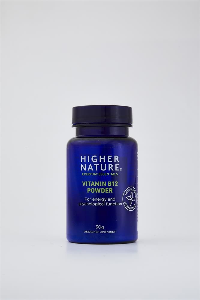 Higher Nature Sublingual Vitamin B12 200ug High Potency 30g