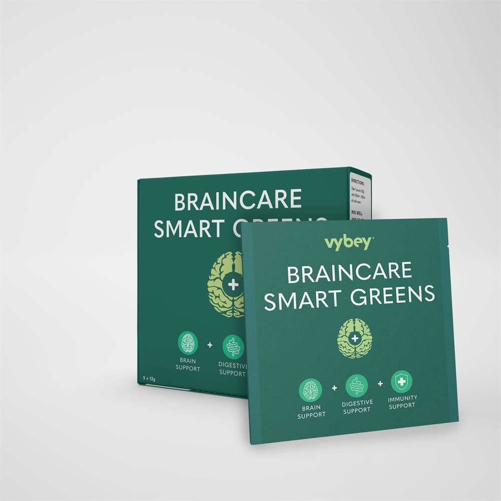 Vybey Braincare Smart Greens Travel Pack 1 Sachets