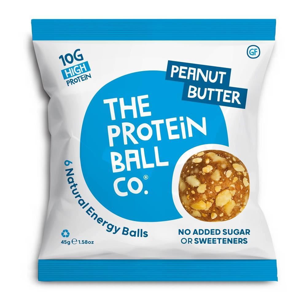 The Protein Ball Co Peanut Butter Protein Balls 45g - 10 Pack