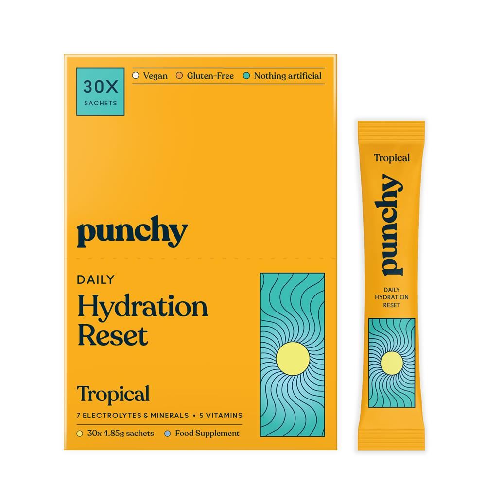 Punchy Drinks Tropical Hydration Sachet 5g - 30 Pack