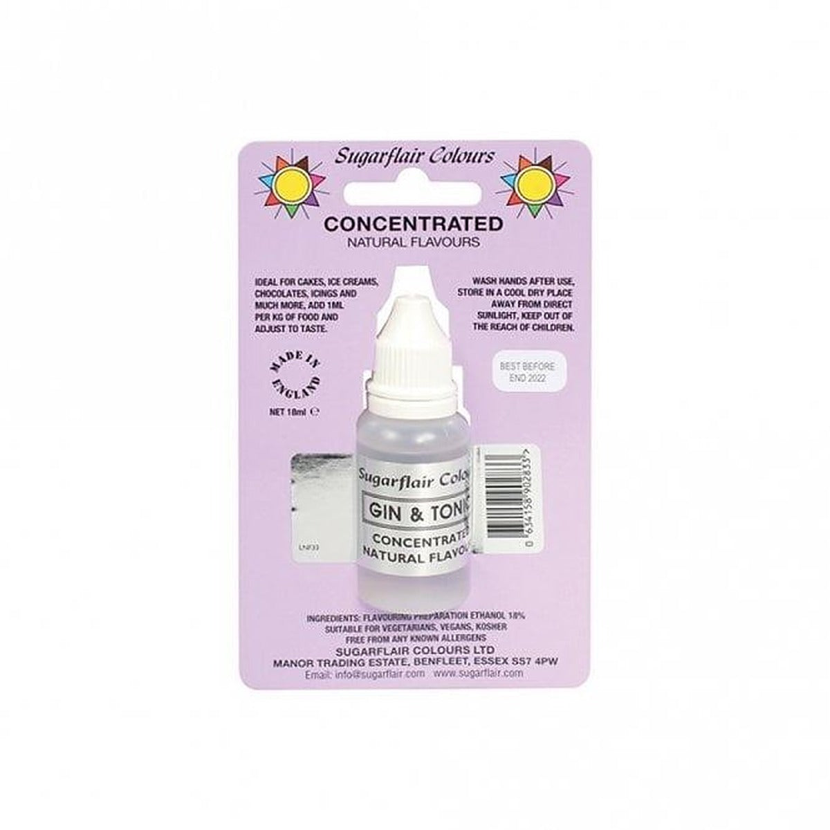 Sugarflair Concentrated NATURAL Food Flavours - 18ml - image 5