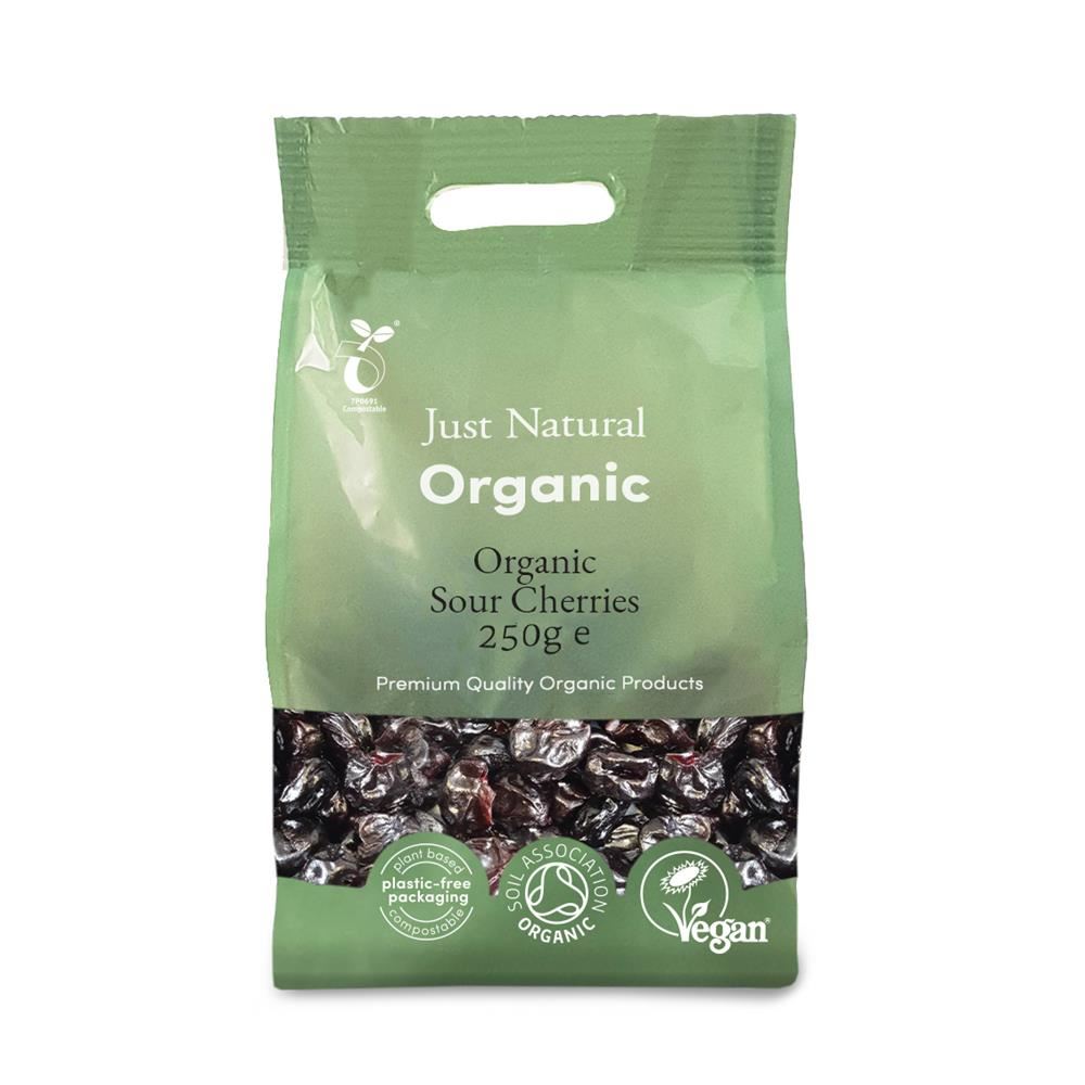 Just Natural Organic Organic Sour Cherries 250g