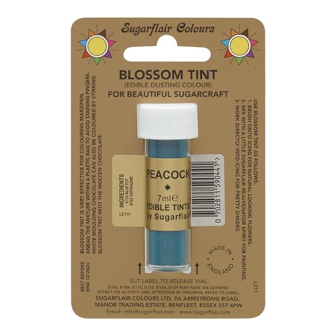 Sugarflair BLOSSOM TINT Edible Food Colour Powder - 7ml