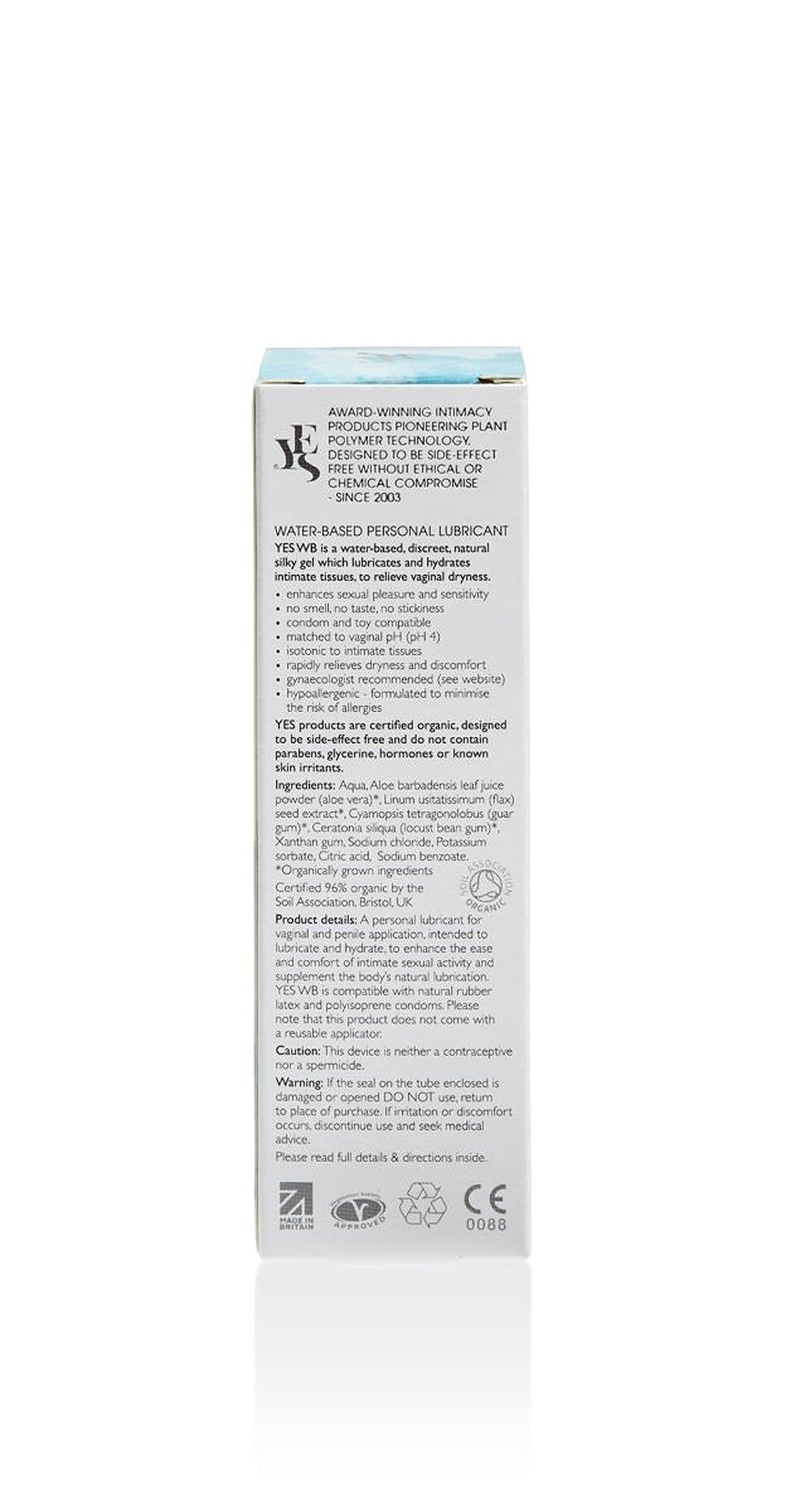 YES WB Organic Water Based Personal Lubricant - image 28