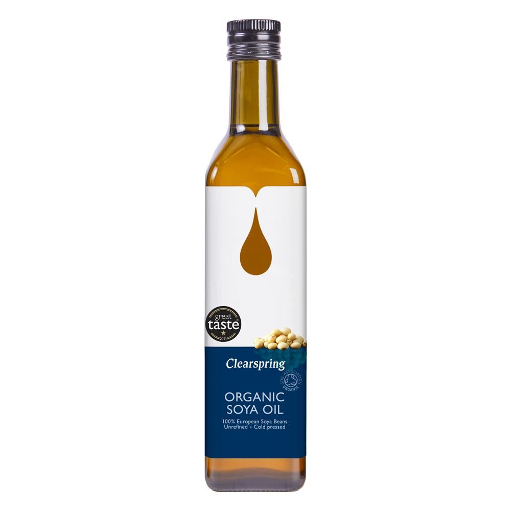 Clearspring Organic Soya Oil 500ml