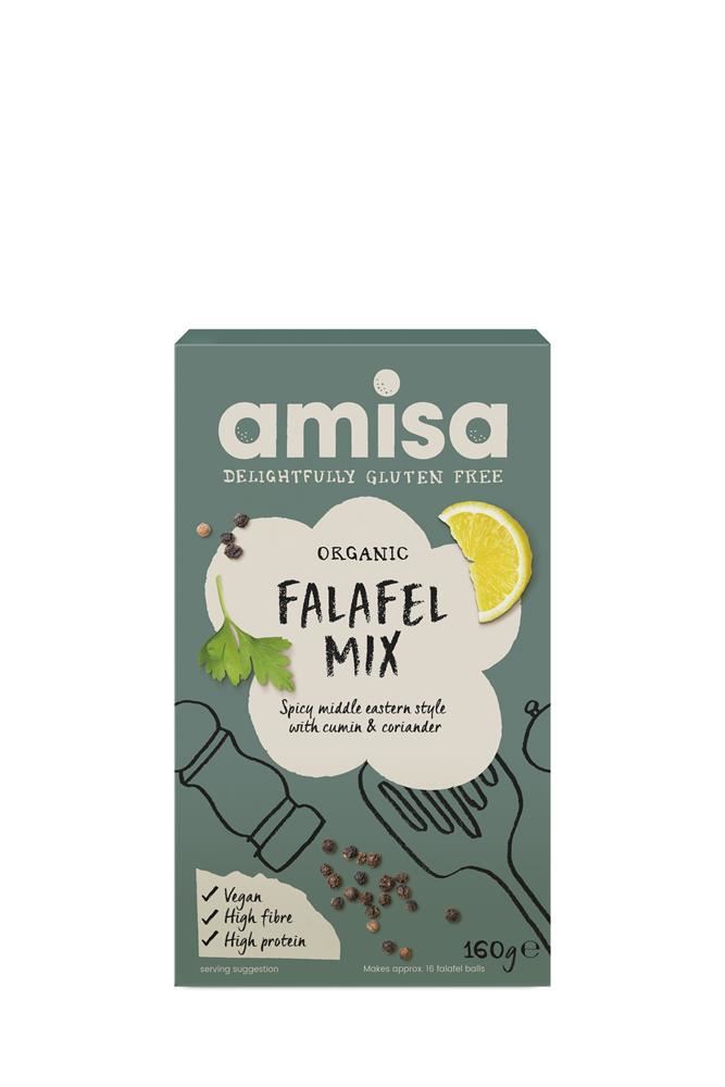 Amisa Organic Gluten Free Falafel Mix 160g