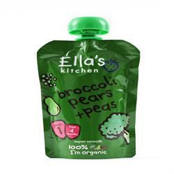 Ellas Kitchen Stage 1 Broccoli Pears & Peas 120g - 7 Pack
