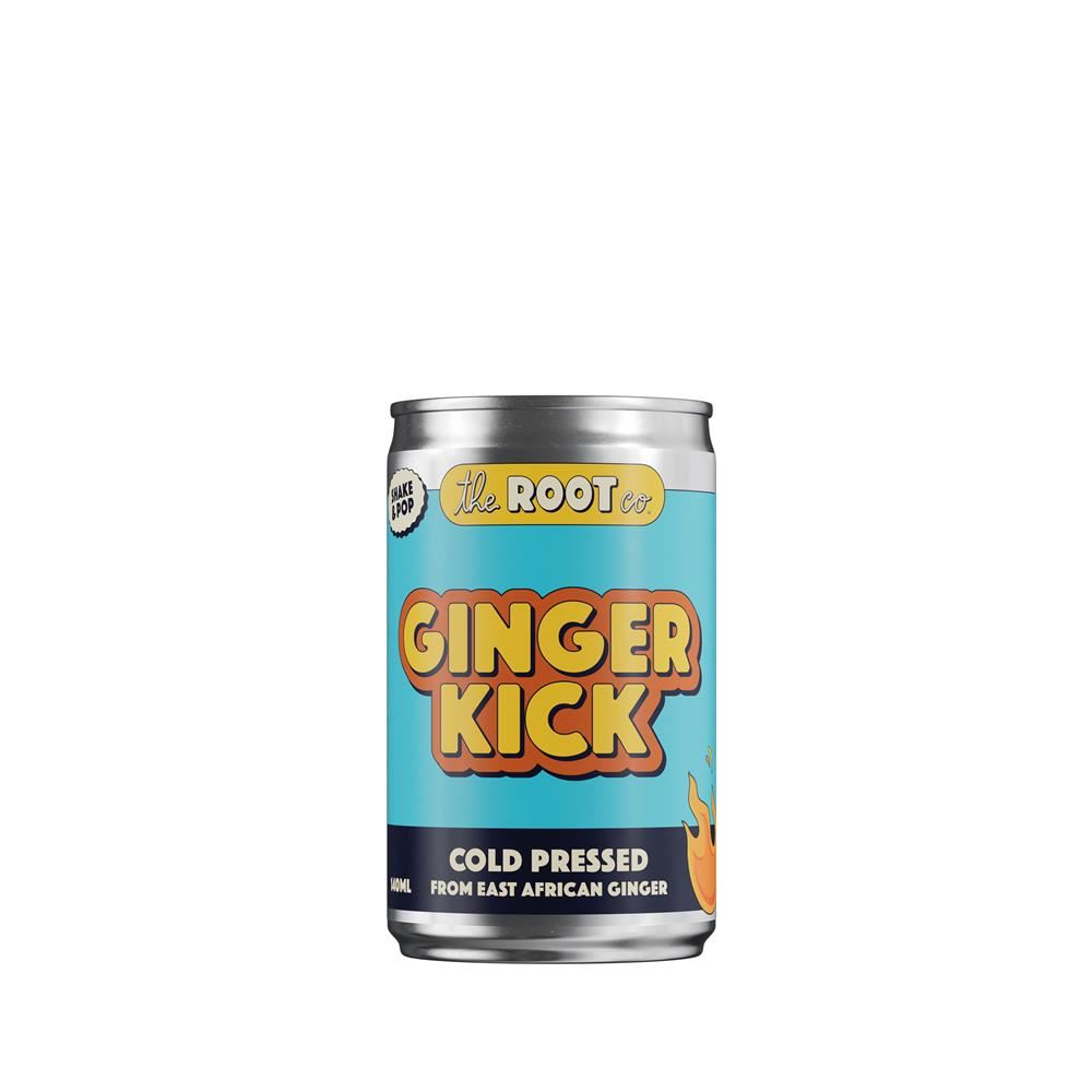 The Root Co Fiery Ginger Drink from Cold-Pressed East African Ginger 140ml