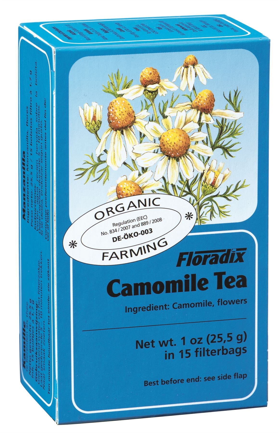 Salus Floradix - Organic Camomile Herbal Tea - 15 Bags