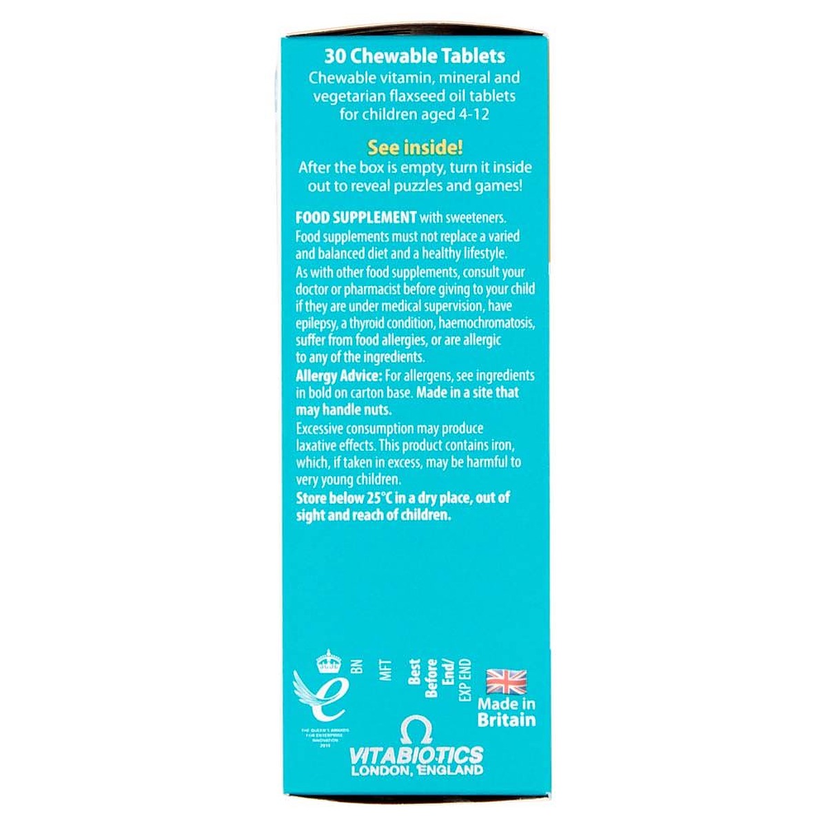 Vitabiotics WellKid Immune Chewable - 30 Tablets - image 3