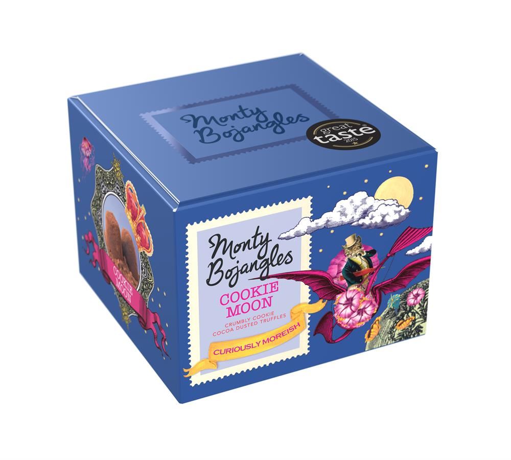 Monty Bojangles Cookie Moon Coccoa Dusted Truffles 150g