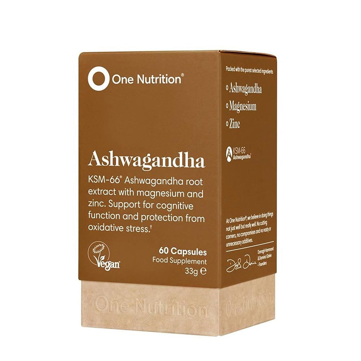 One Nutrition Ashwagandha 60 capsules