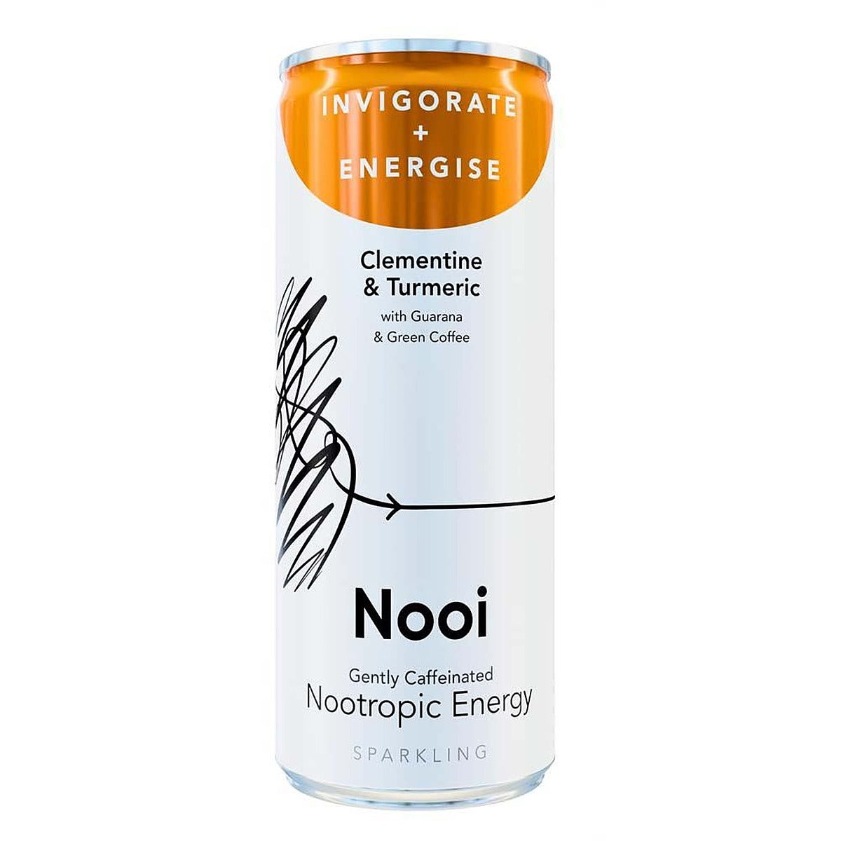 Nooi Clementine & Turmeric Nootropic Calm Energy Drink 250ml