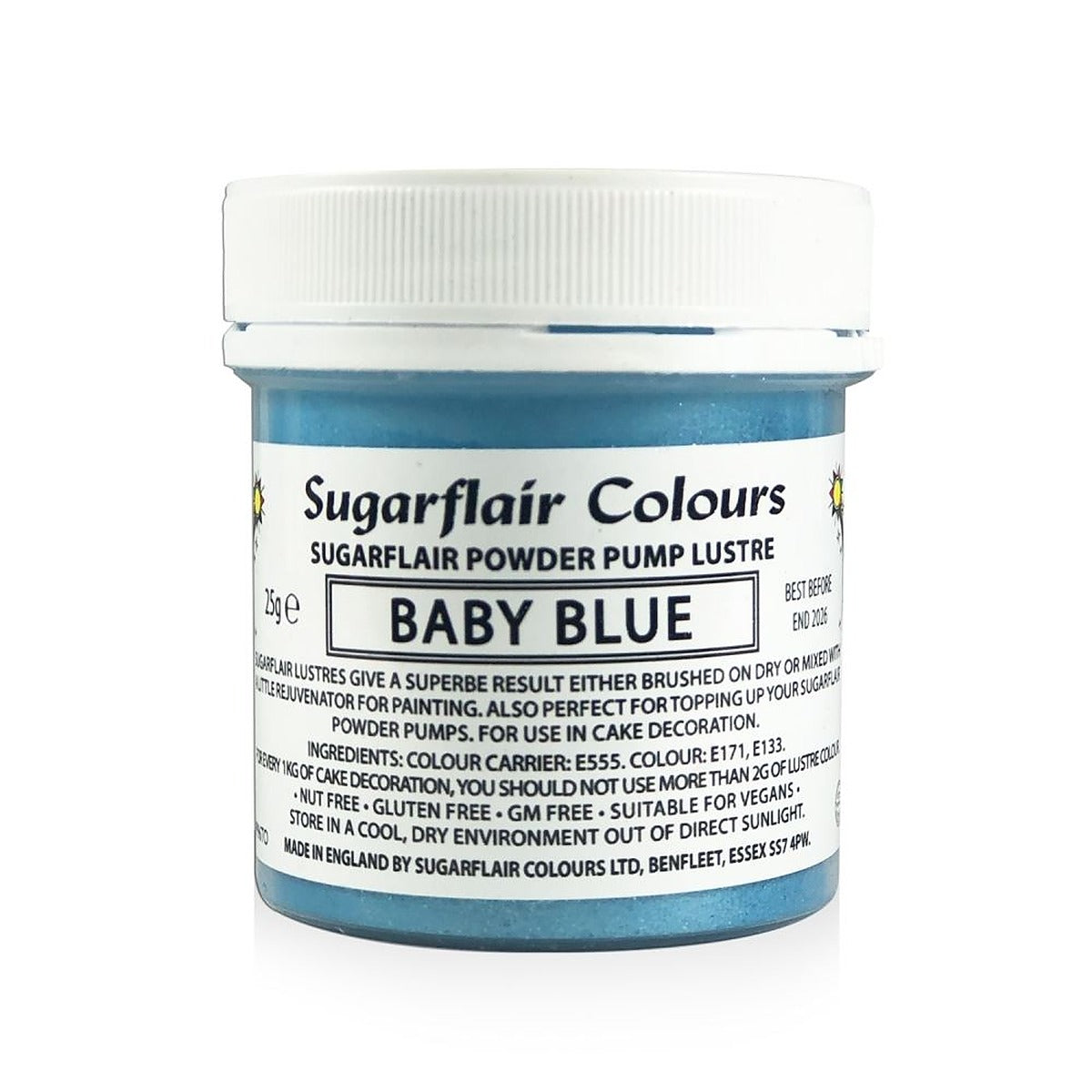 Sugarflair Powder Pump Lustre Refill 25g - All Colours - image 25