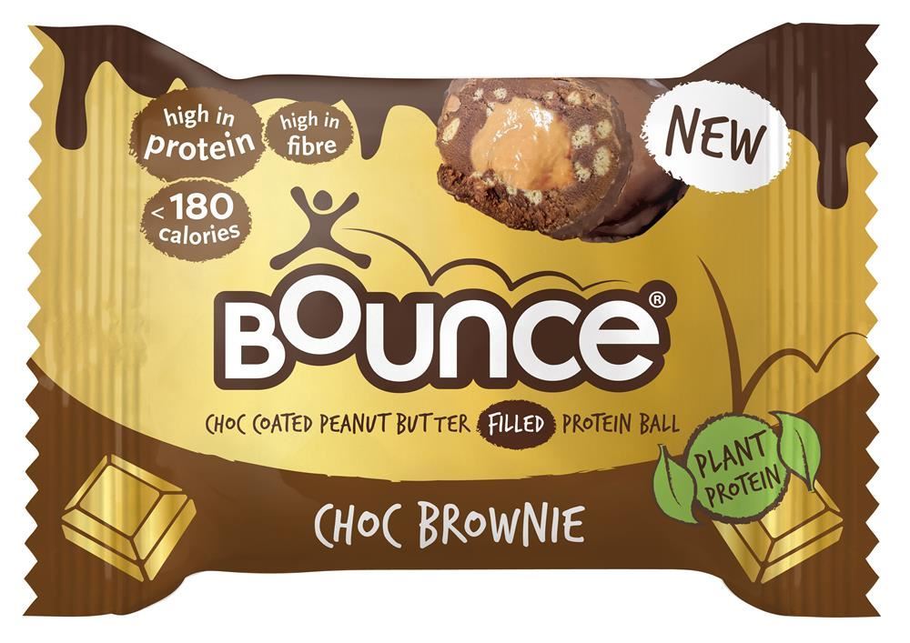 Bounce Dipped Brownie Protein Ball 40g - 12 Pack
