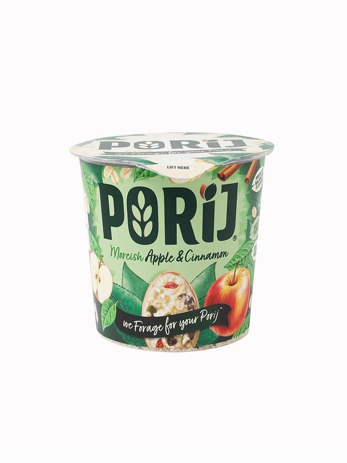 Porij Apple & Cinnamon Porridge Pot 60g