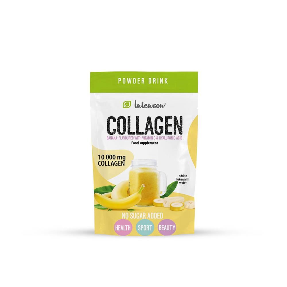 INTENSON Banana-Flavoured Collagen Sachet With Vit C and Hyaluronic acid 11g