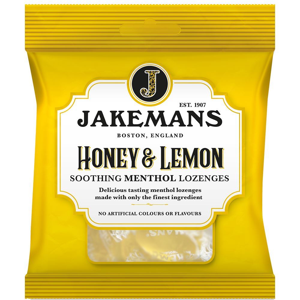Jakemans Honey & Lemon 73g - 6 Pack