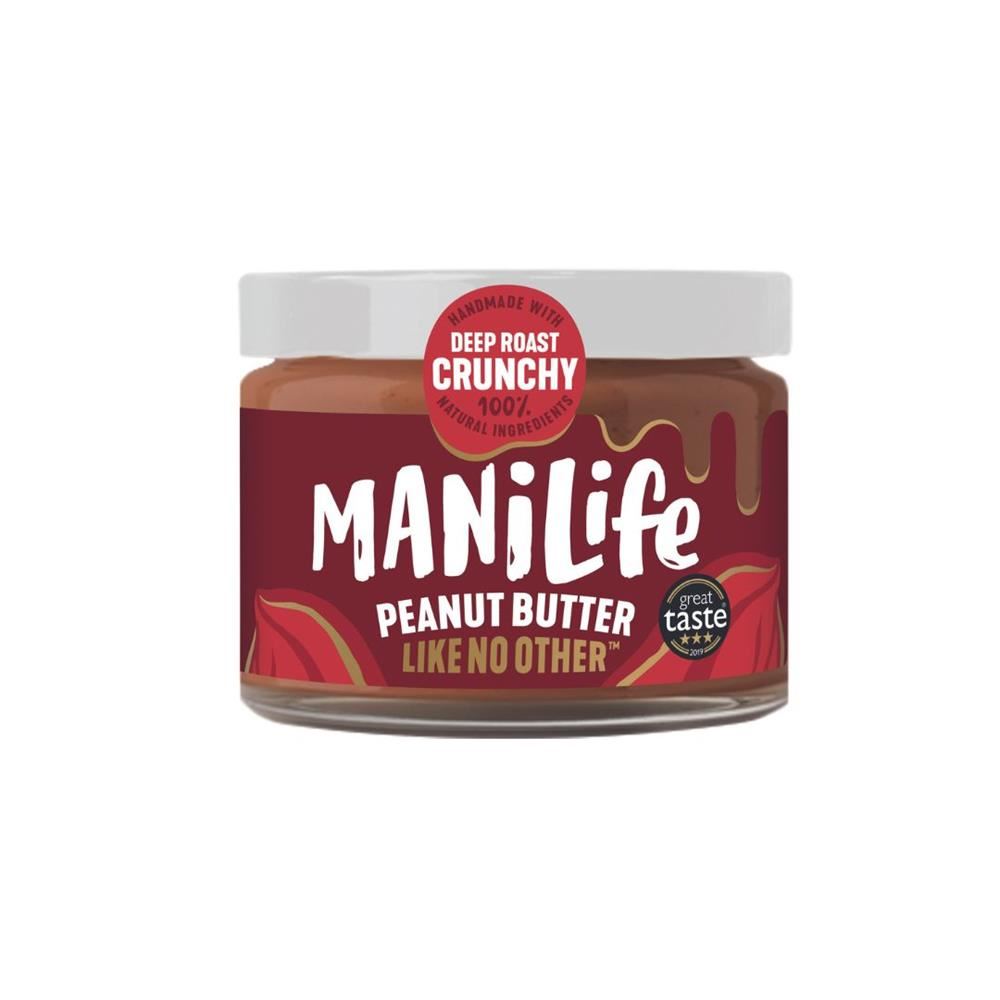 Manilife Deep Roast Crunchy Peanut Butter Jar 275g