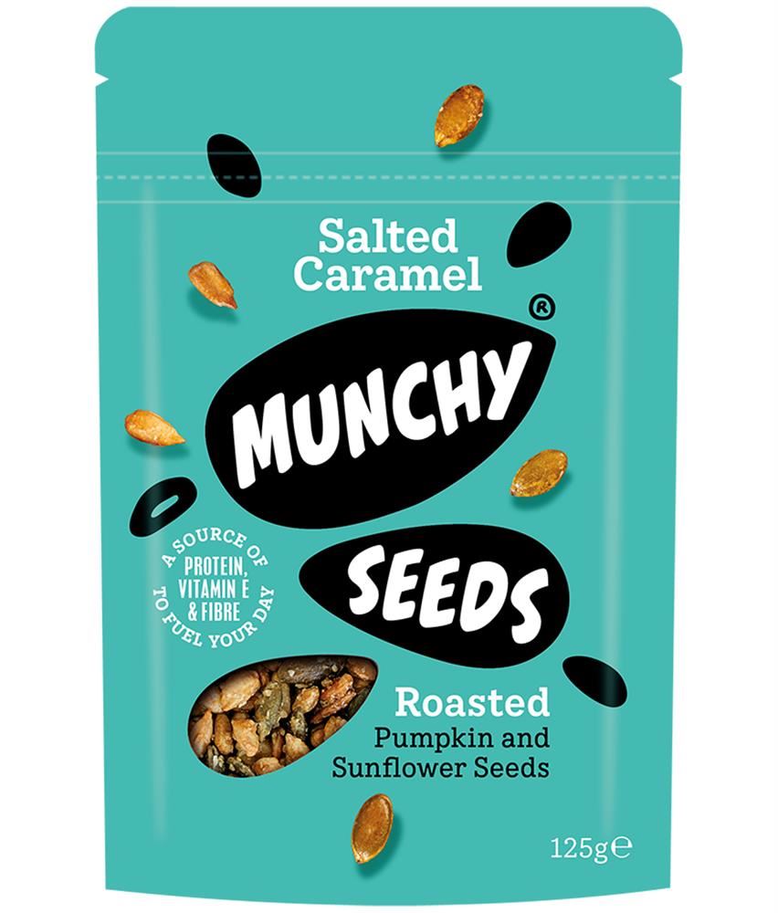 Munchy Seeds Salted Caramel 125g - 2 Pack