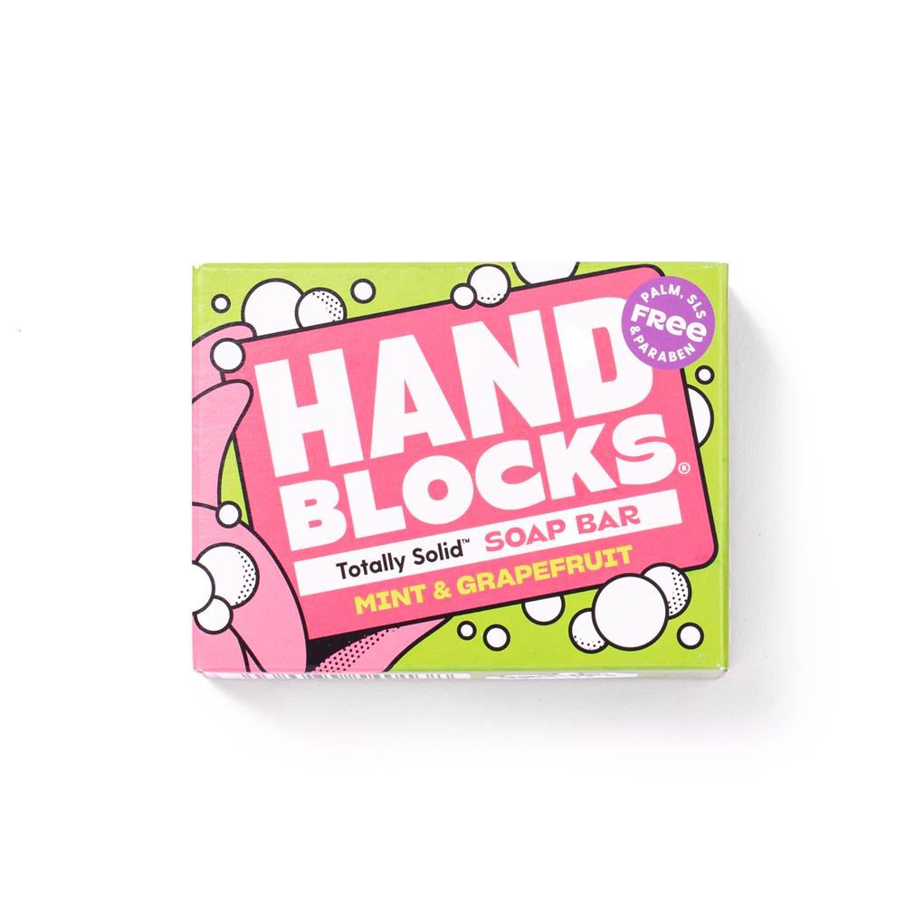 Shower Blocks Hand Blocks Soap - Mint & Grapefruit 100g