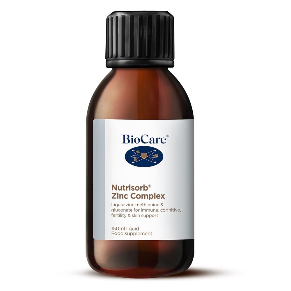 Biocare Nutrisorb Liquid Zinc Complex 150ml