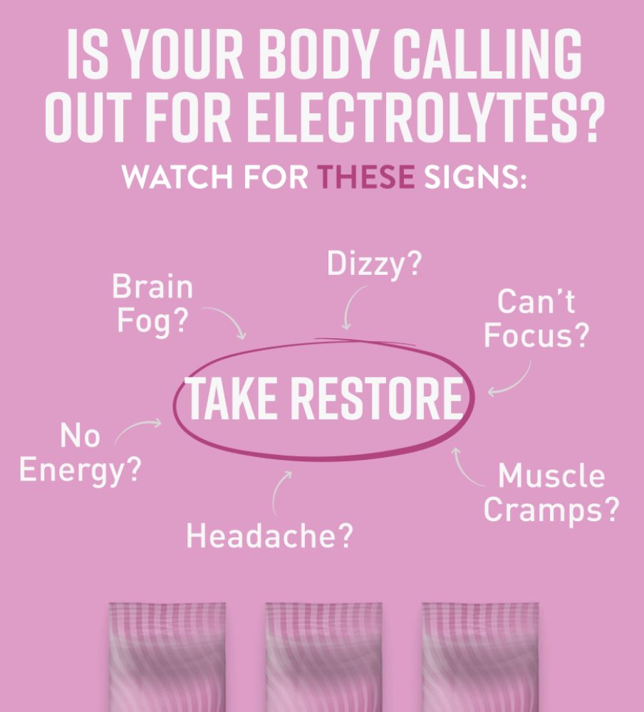 Hunter & Gather Restore Mixed Berries Electrolyte Sachets 30 x 5.8g per pack