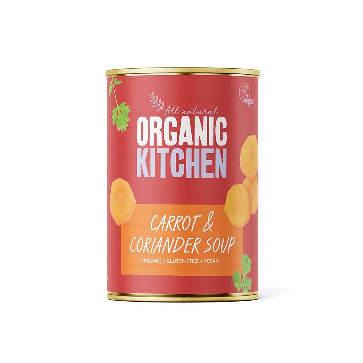 Organic Kitchen Organic Carrot & Coriander Soup 400g