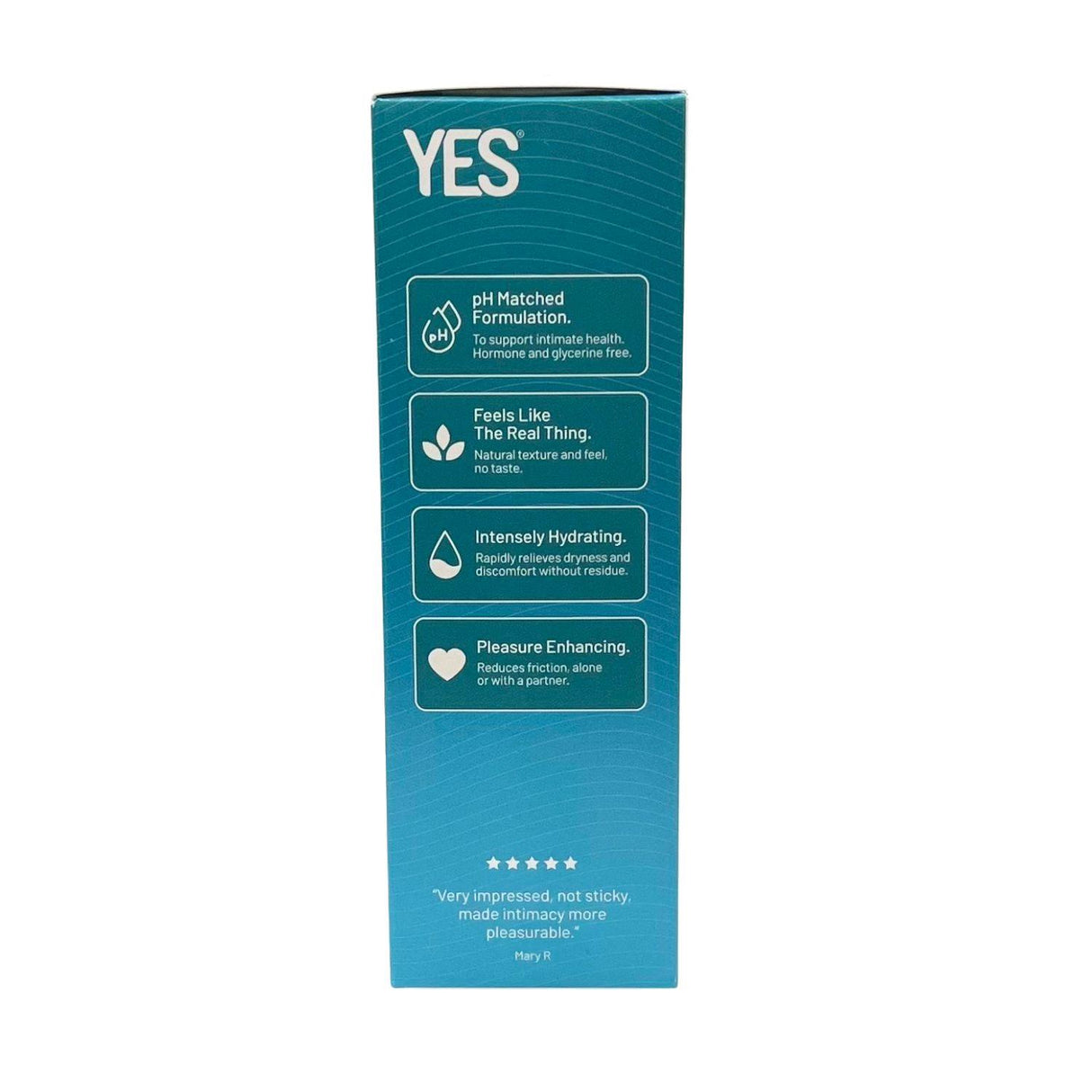 YES WB Organic Water Based Personal Lubricant