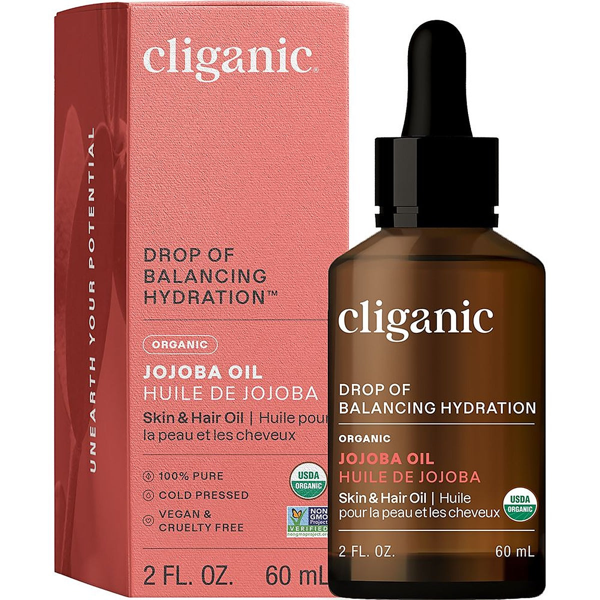 Cliganic Organic Jojoba Oil 2oz