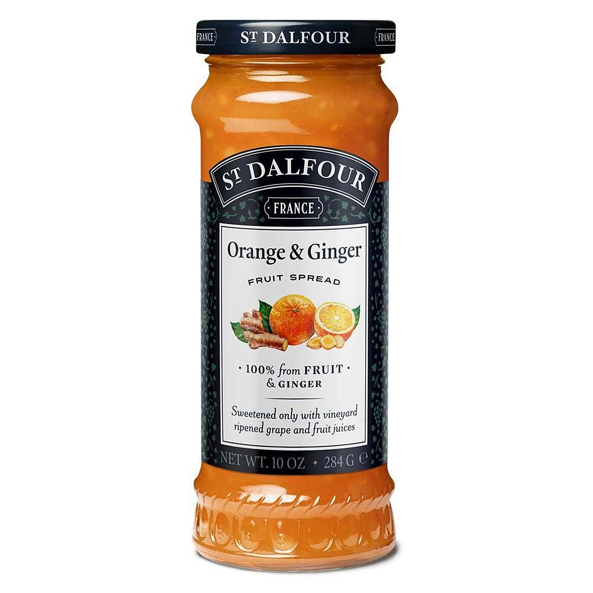 St Dalfour Orange & Ginger Fruit Spread 284g