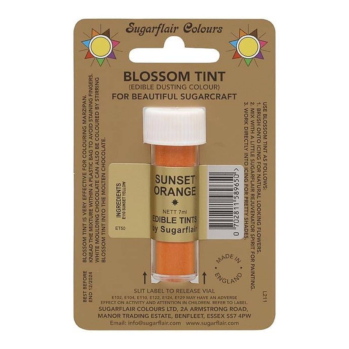 Sugarflair BLOSSOM TINT Edible Food Colour Powder - 7ml - image 24