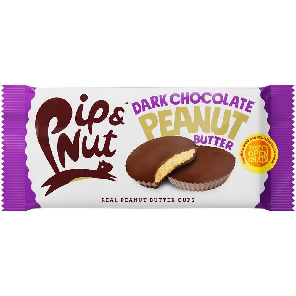 Pip and Nut Dark Chocolate Peanut Butter Cups 31g - 15 Pack