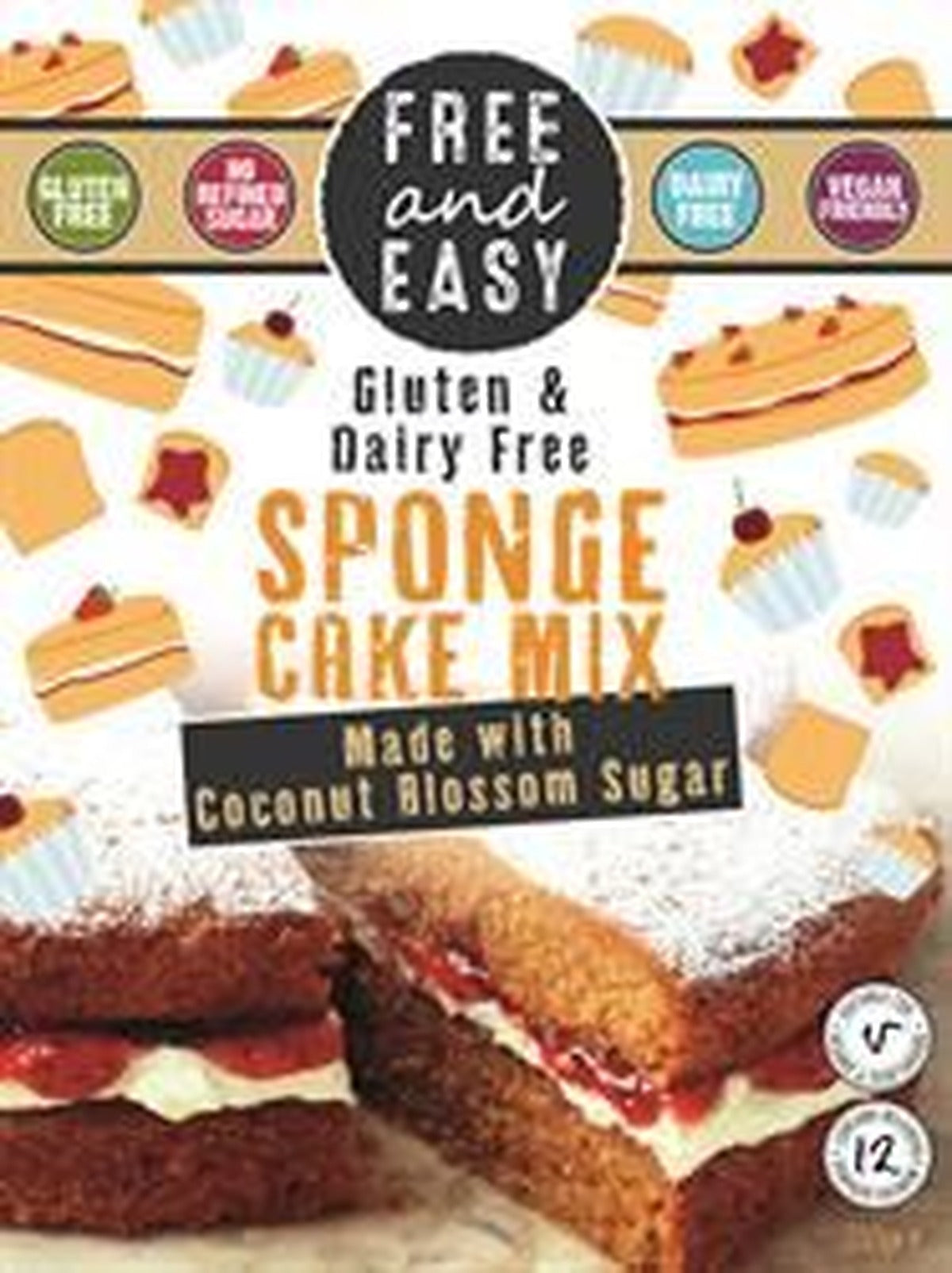 Free & Easy Sponge Cake Mix 350g