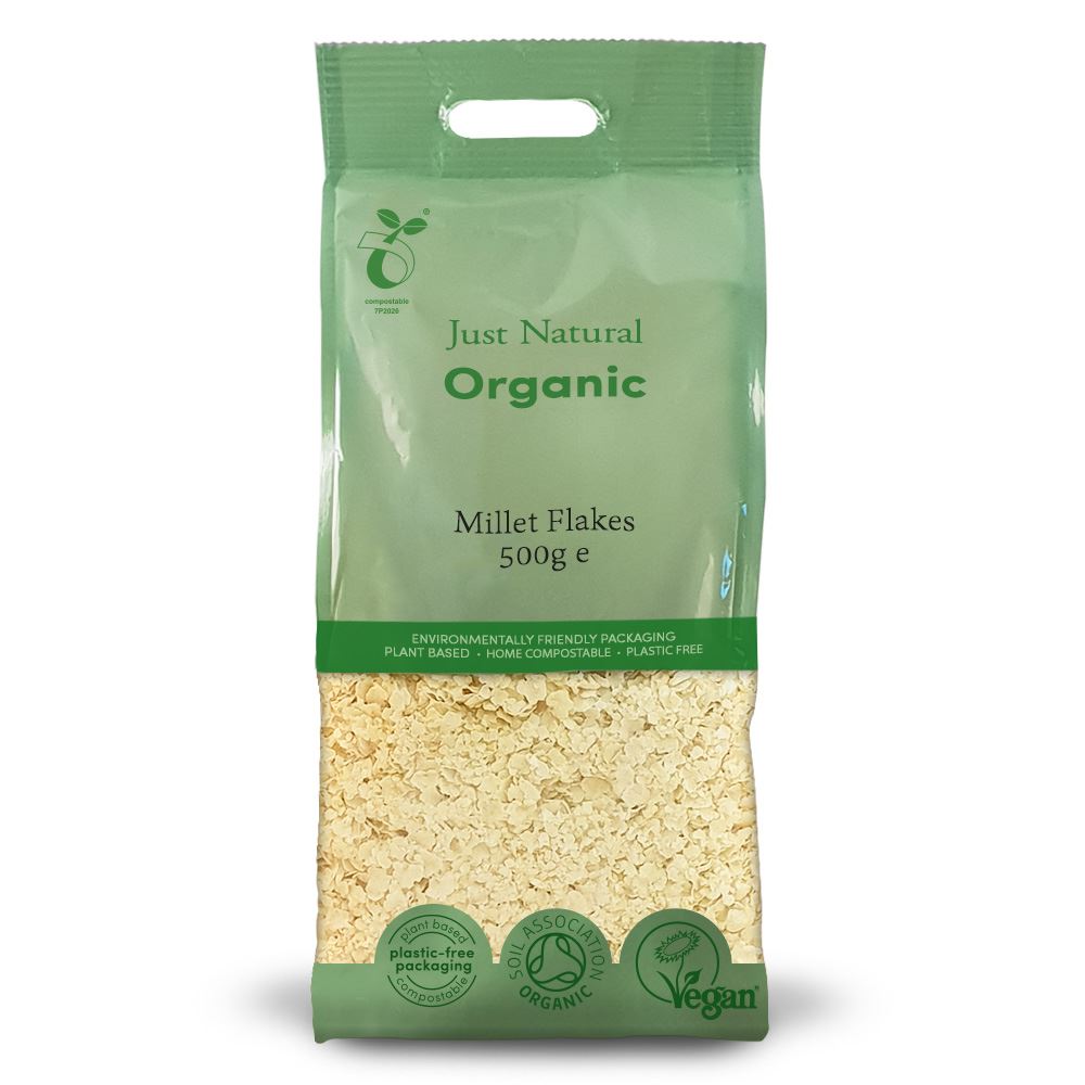 Just Natural Organic Organic Millet Flakes 400g