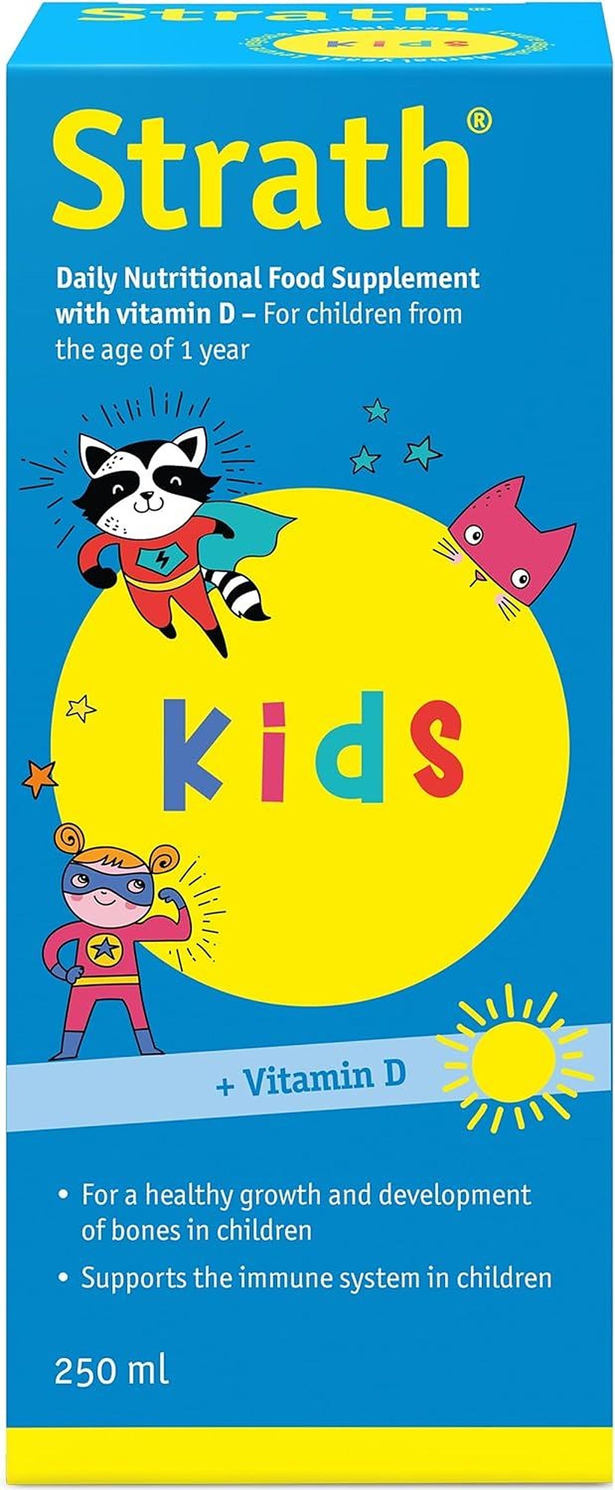Bio-Strath Kids with 61 Nutrients & Vitamin D - 250ml