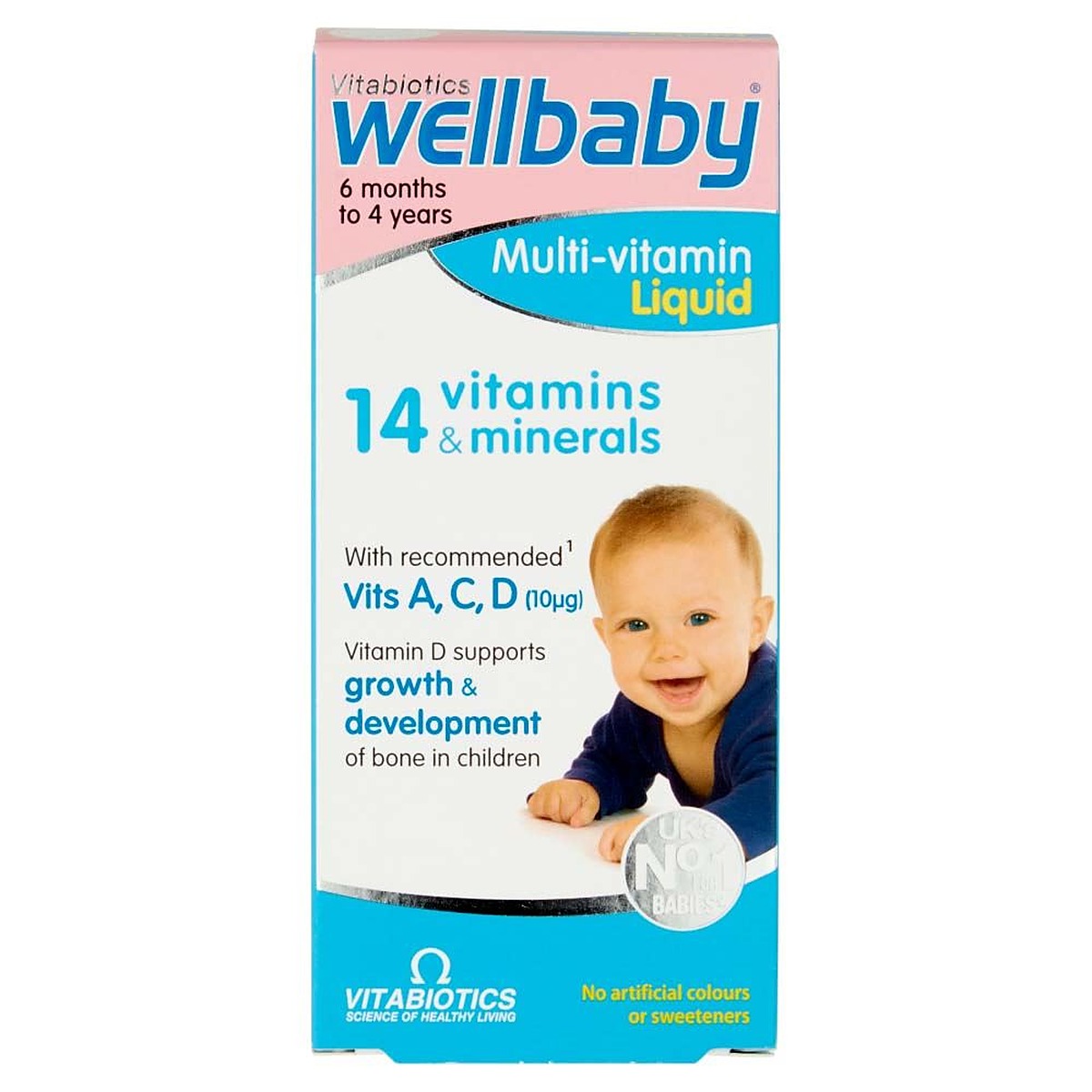 Vitabiotics Wellbaby Multi-Vitamin Liquid - 150ml - image 2
