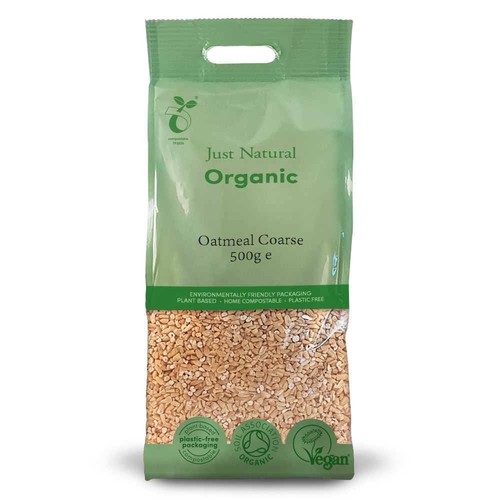 Just Natural Organic Organic Oatmeal Coarse 500g