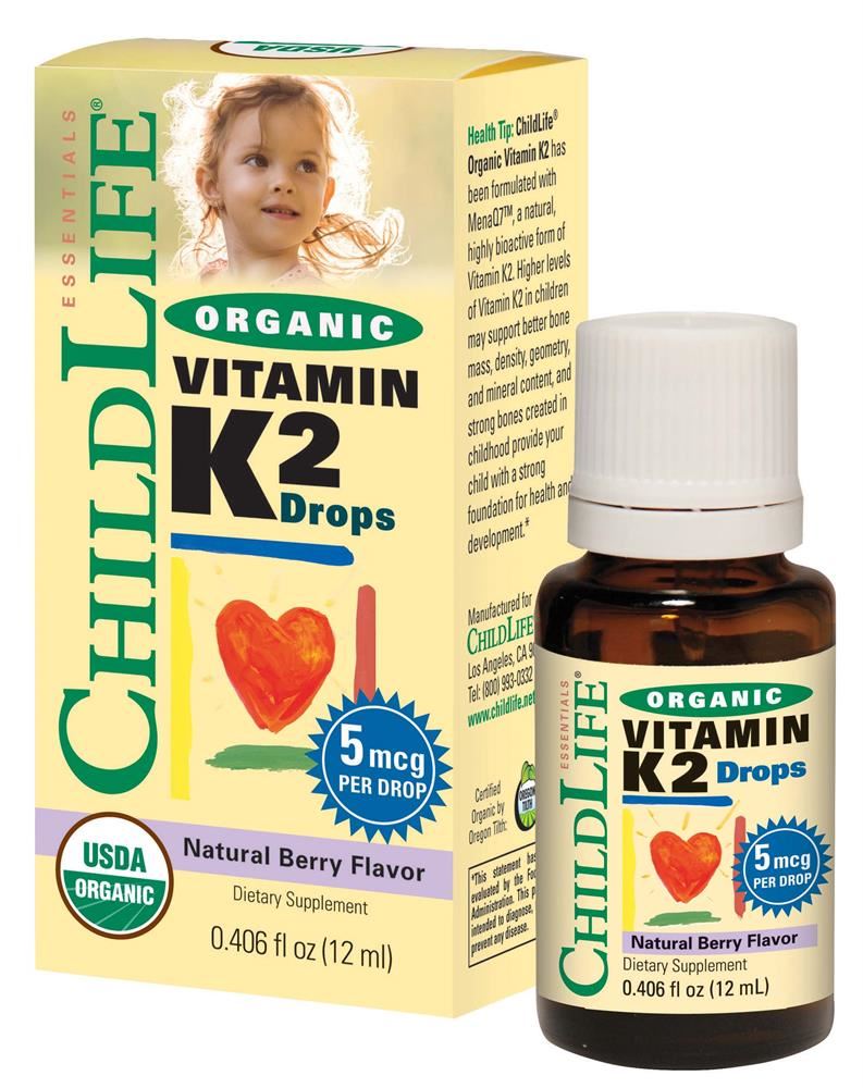 Child Life ssential Organic Vitamin K2 Berry 12ml
