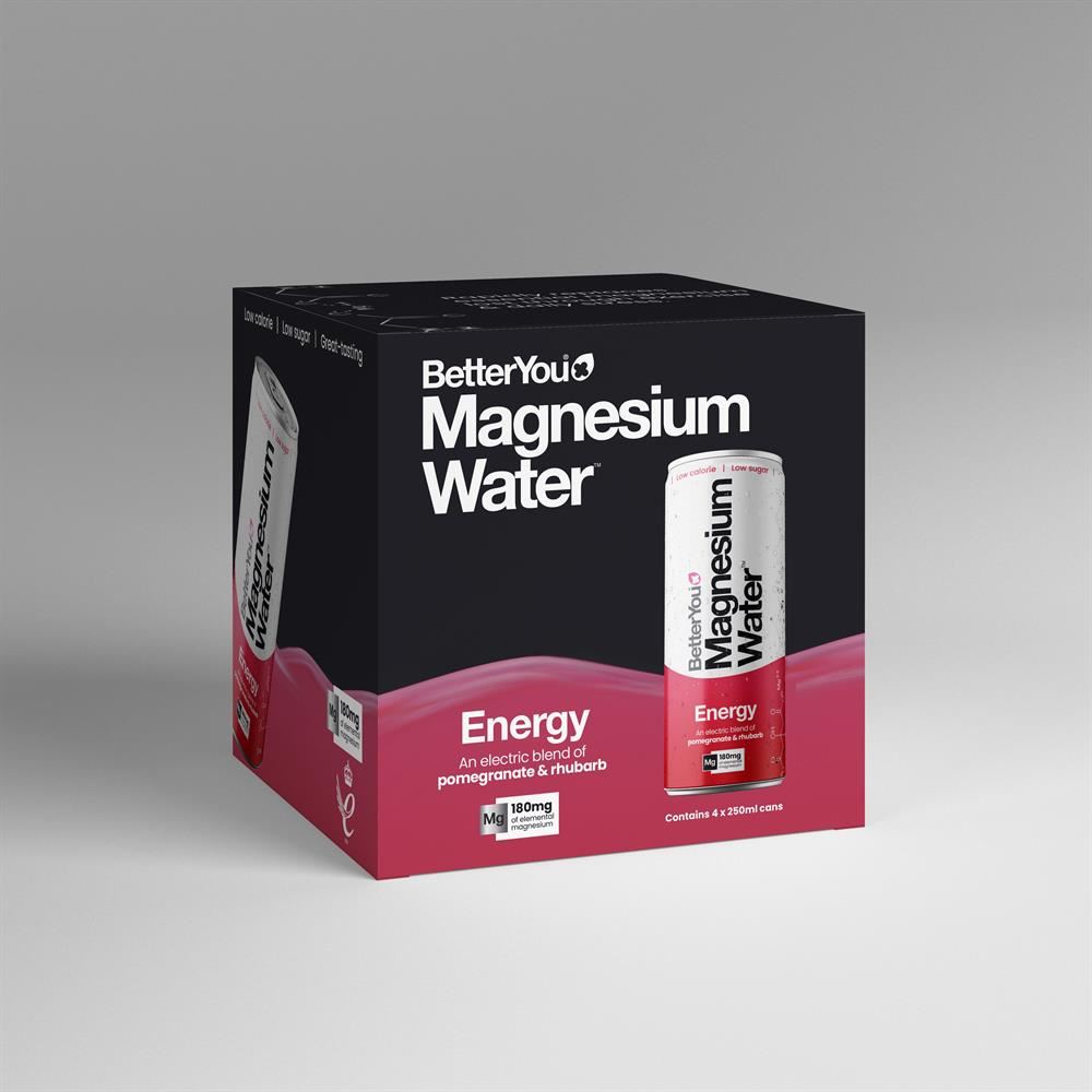 BetterYou Magnesium Water - Energy 4 pack