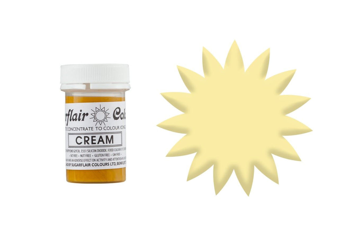 Sugarflair Concentrated PASTEL Food Colouring Paste Gel 50+ Colours 25g