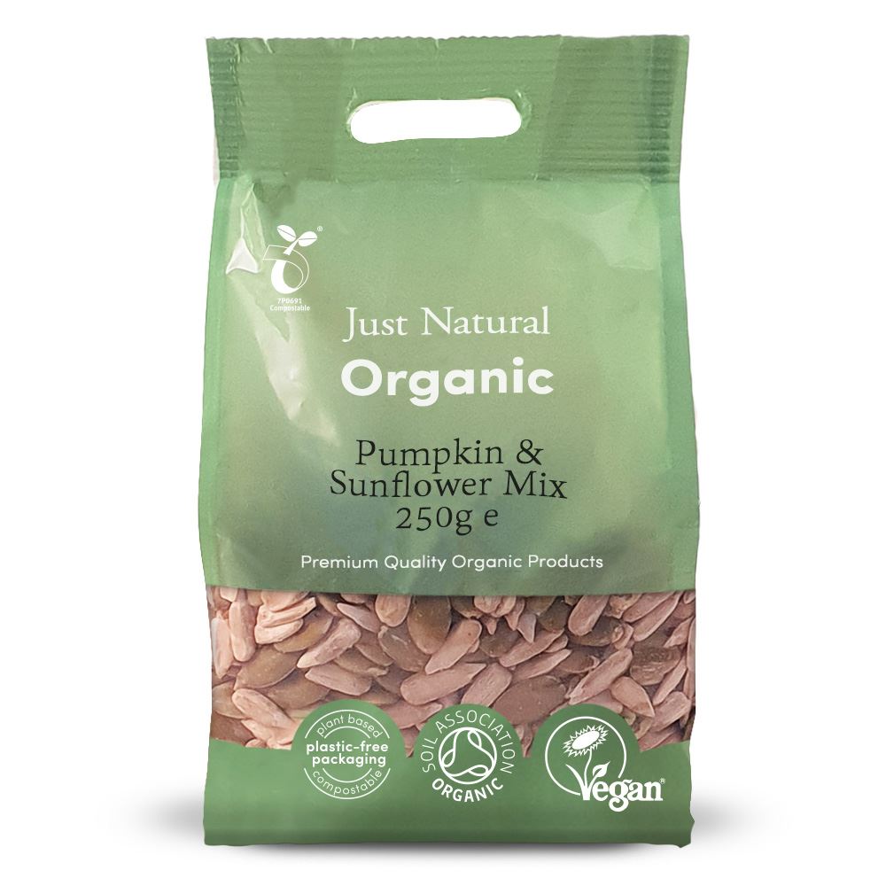 Just Natural Organic Organic Pumpkin & Sunflower Mix 250g