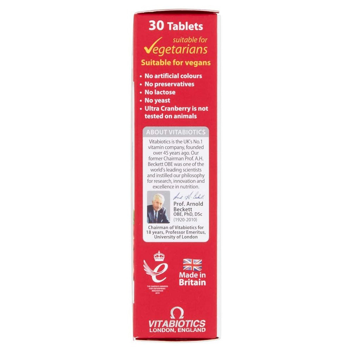 Vitabiotics Ultra Cranberry 750mg - 30 Tablets - image 5