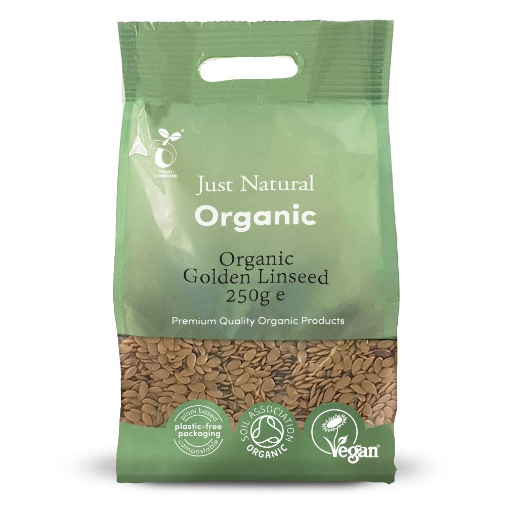 Just Natural Organic Organic Golden Linseed 250g