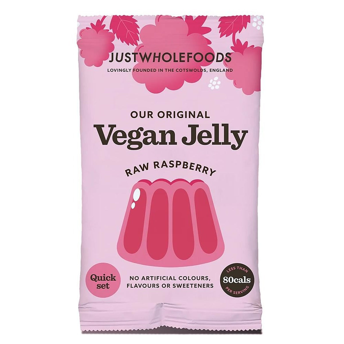 Just Wholefoods Vegan Raspberry Jelly 85g