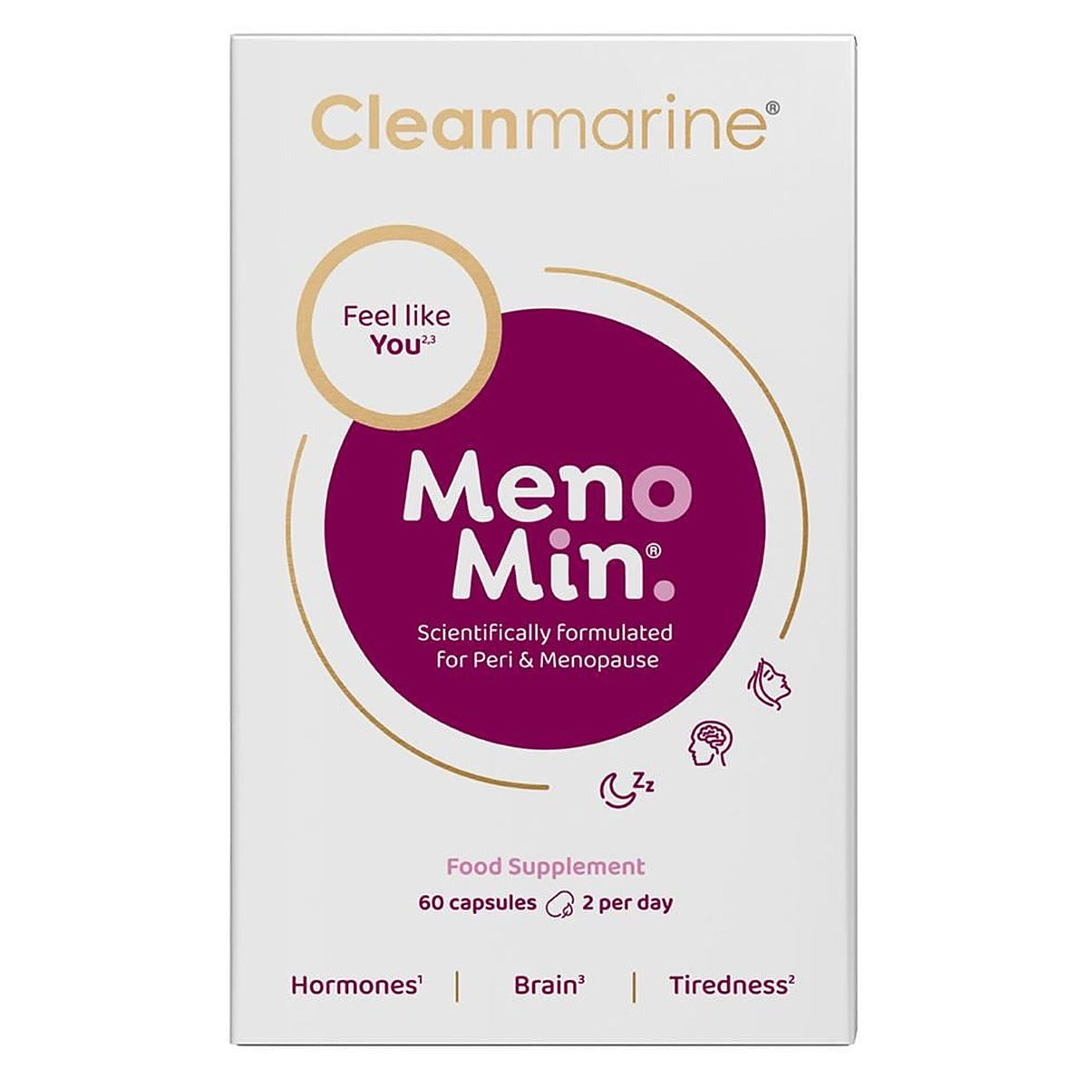 Cleanmarine Menomin 600mg 60 capsule