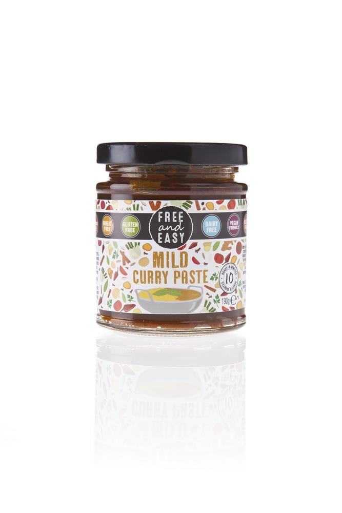 Free & Easy Gluten Free Mild Curry Paste - 190g