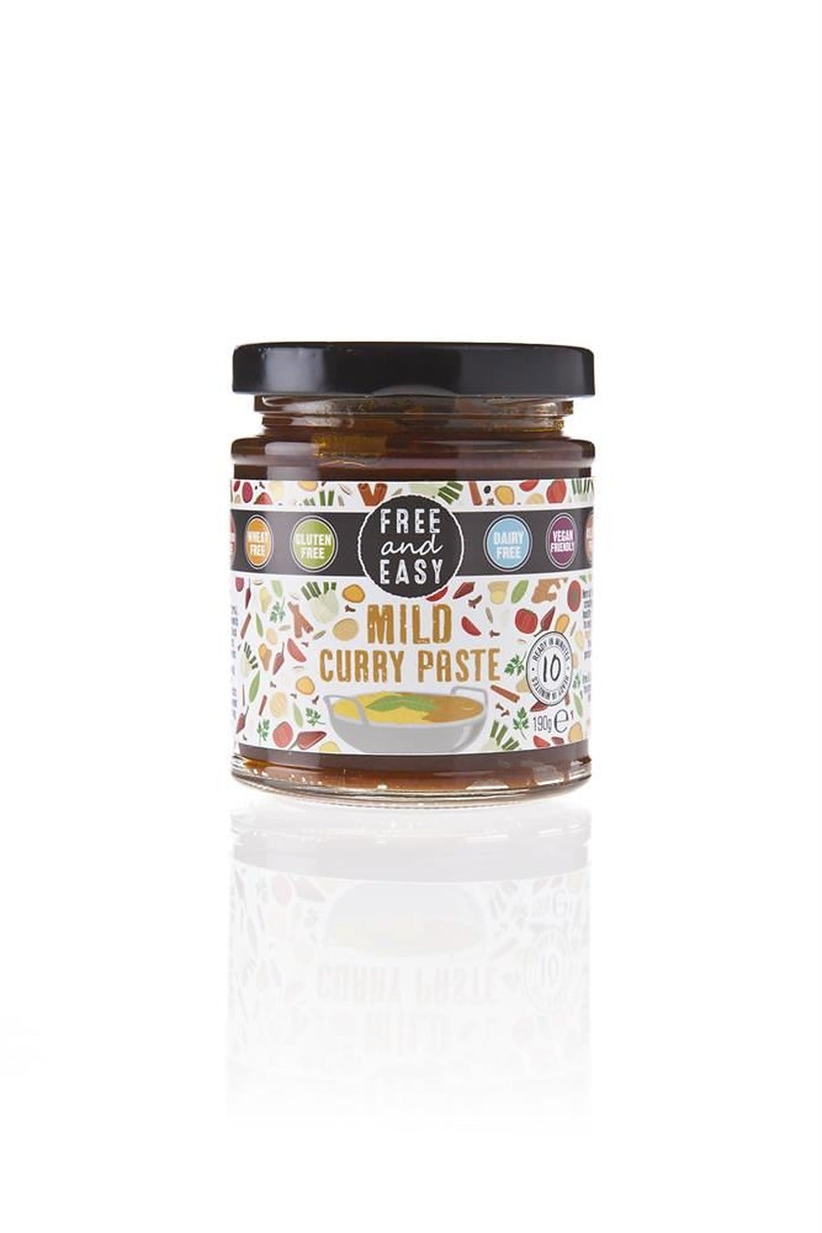 Free & Easy Gluten Free Mild Curry Paste - 190g
